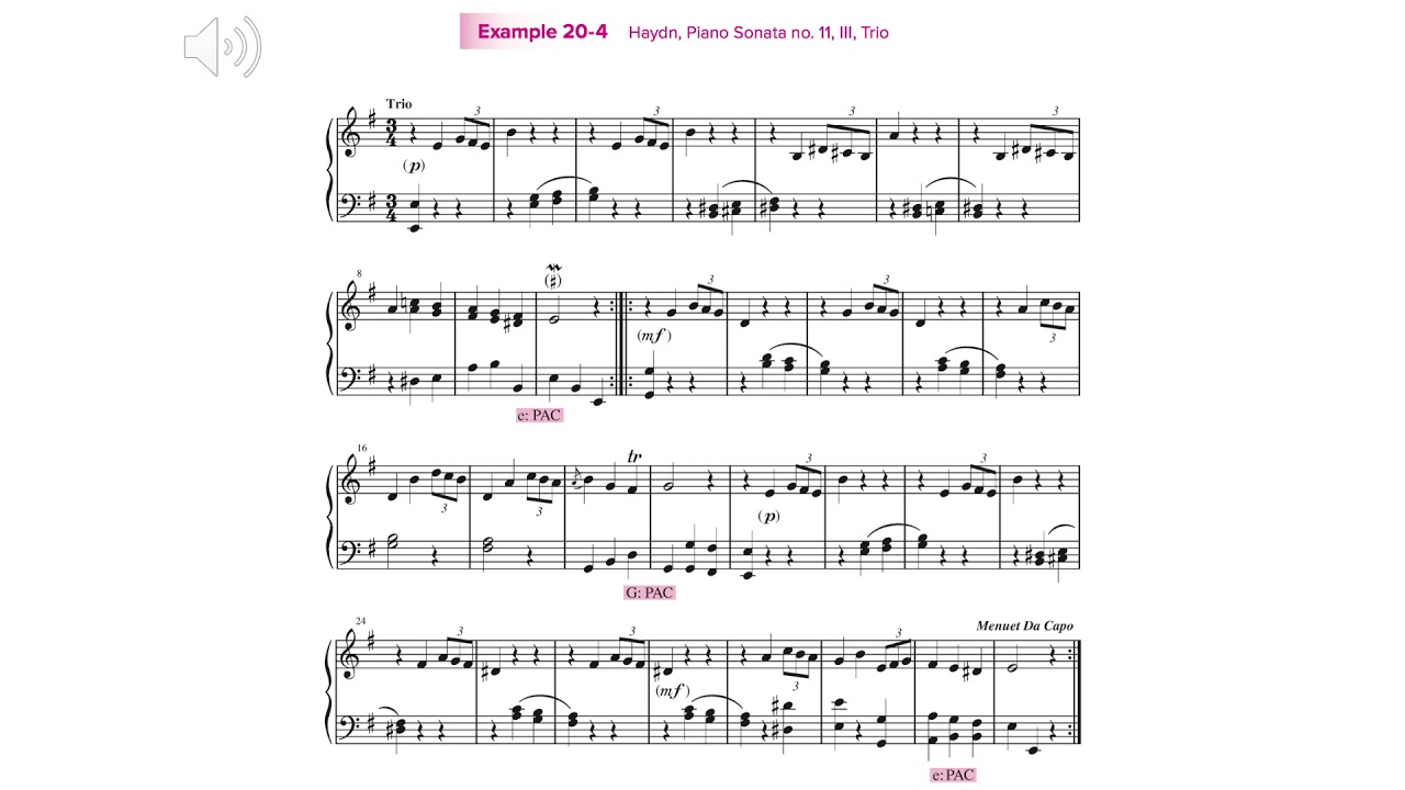 Musicianship II - Lesson 6 - Larger Forms Part II (Ternary Forms)