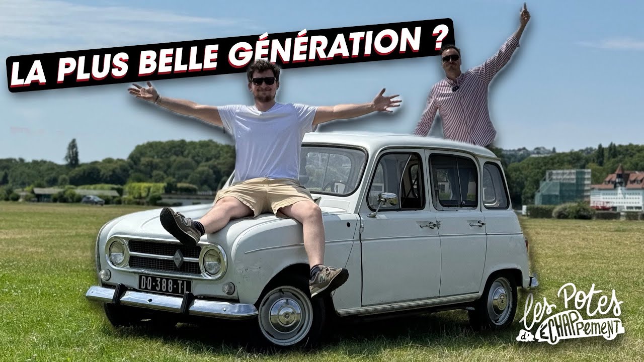 RENAULT 4L deuxième génération de 1970 - L'ESSAI