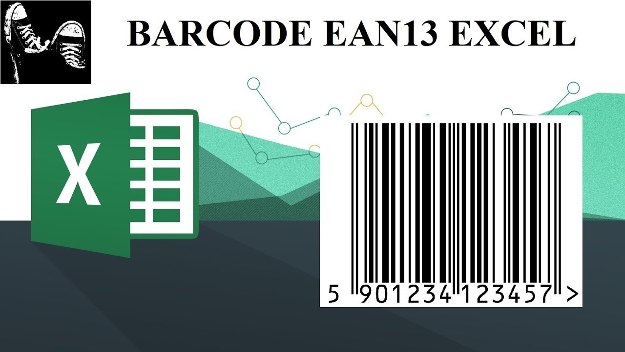 Как создать штрихкод EAN13 в Excel - также доступен EAN8