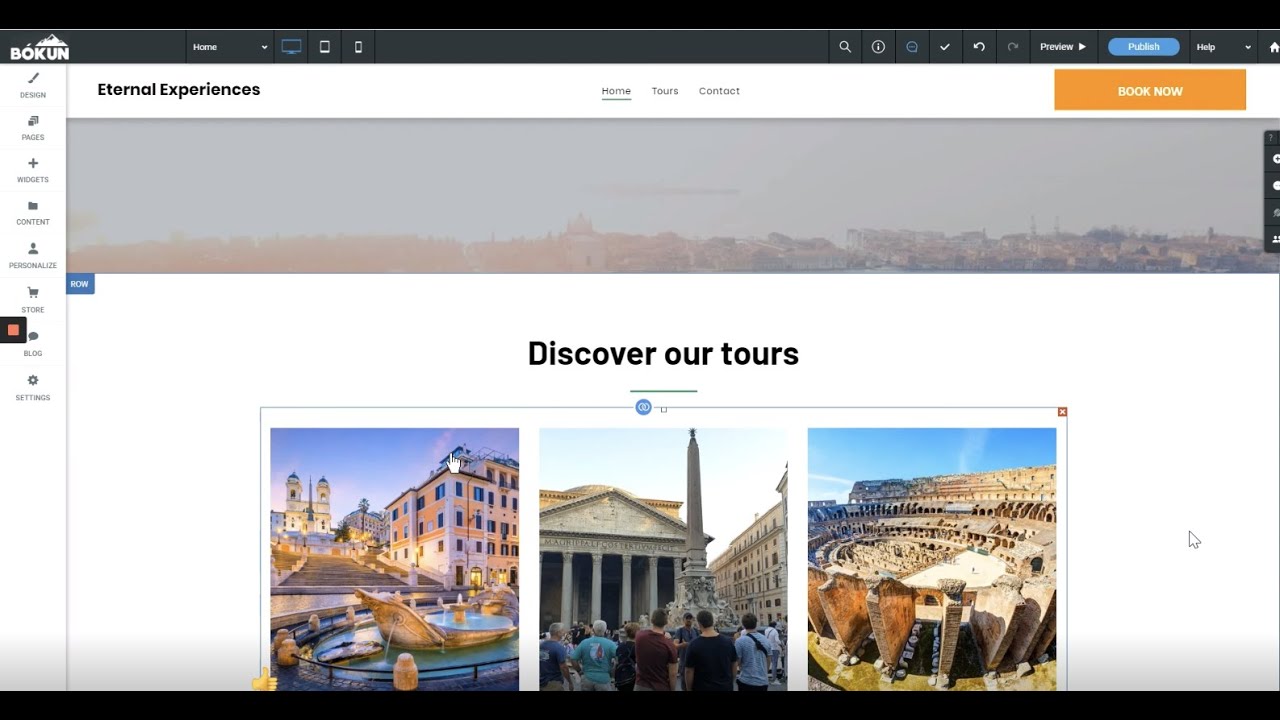 Bokun Website Builder Walk-Through