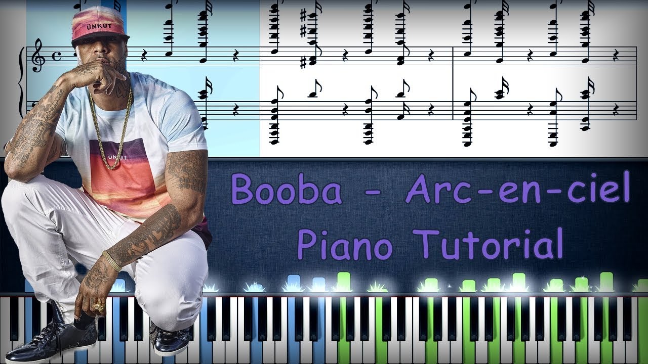 Booba - Arc-en-ciel | Piano Cover | Instrumental
