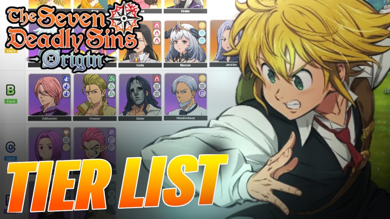 🏆 &iexcl;LA PRIMERA TIER LIST! &iquest;Qu&eacute; personajes renta tener en el lanzamiento? | 7DS: Origin