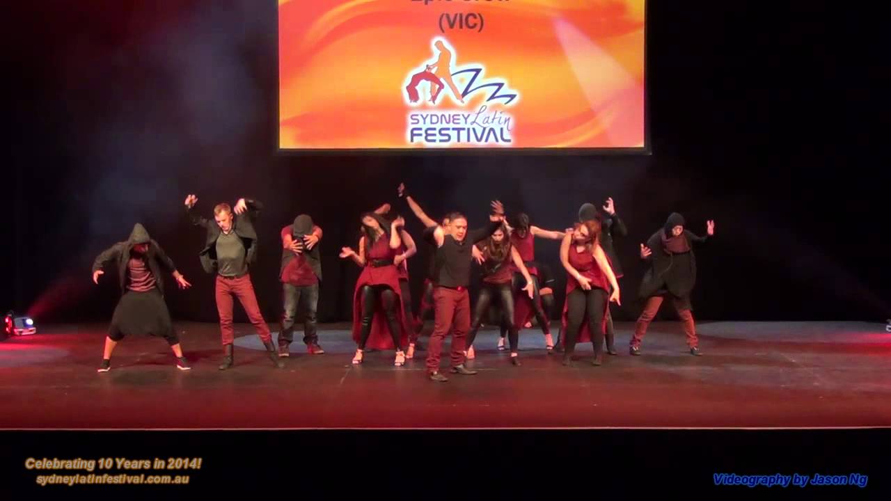 Melbourne Dance Hub Epic Crew Sydney Latin Festival 2013