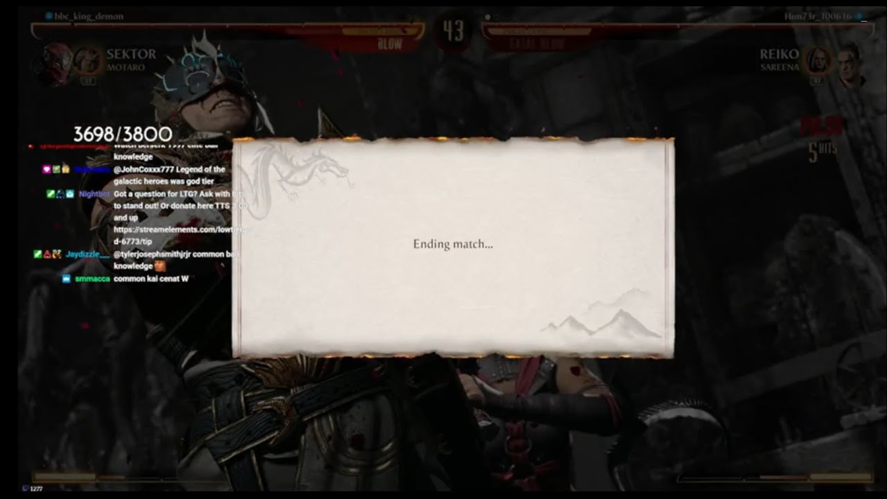 Lowtiergod deletes & swears off fighting games but The Salt knows he will be back next stream.