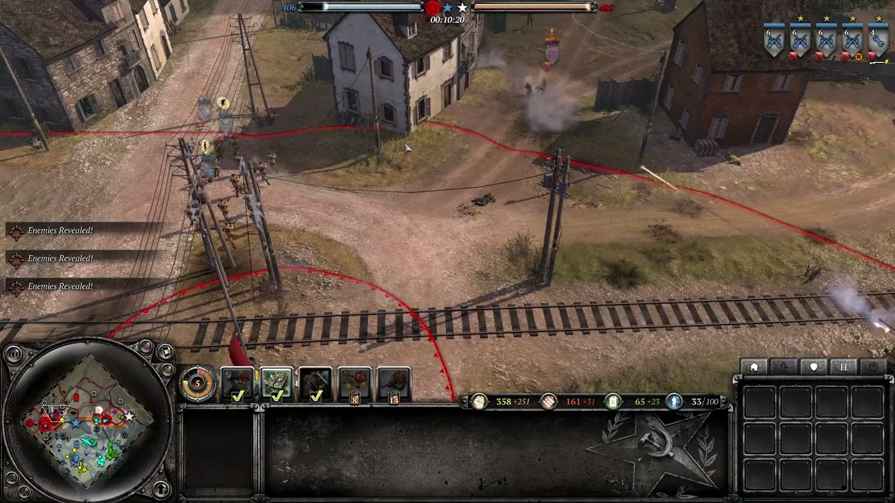 [Company of Heroes 2] 4v4 Lienne Forest