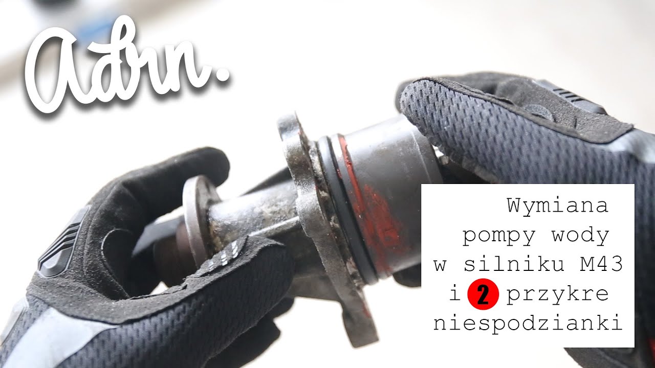 Wymiana pompy wody - BMW e36 silnik M43 - ADRN Garage