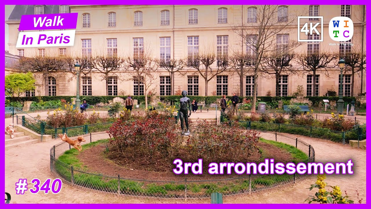 3rd arrondissement, Paris, France | Walk In Paris | Paris walk