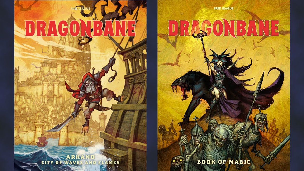 Discussing Dragonbane's ARKAND and BOOK OF MAGIC Kickstarter with Tomas Härenstam