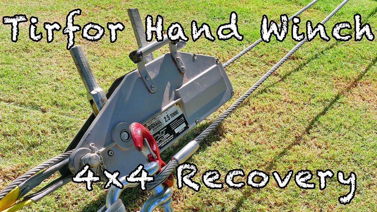 Tirfor (type) Hand winch for 4x4 recovery
