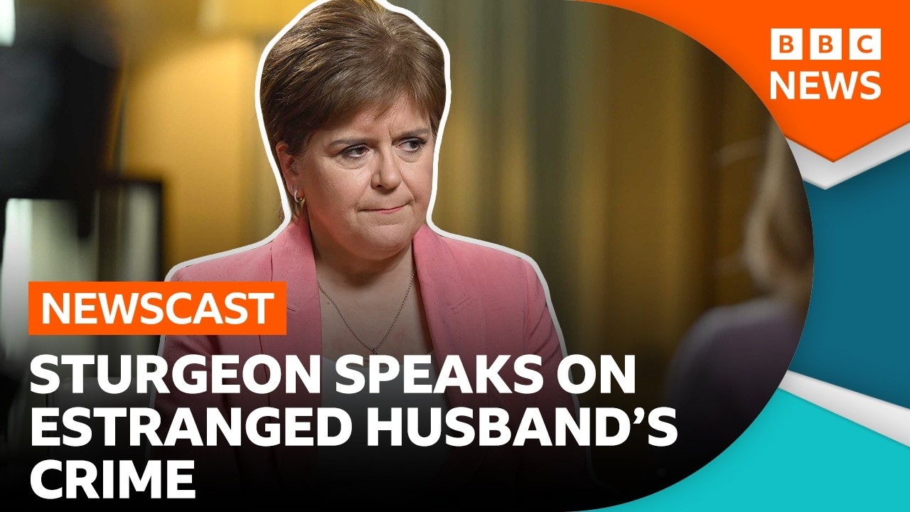 Nicola Sturgeon speaks out on the crime of her estranged husband | BBC Newscast