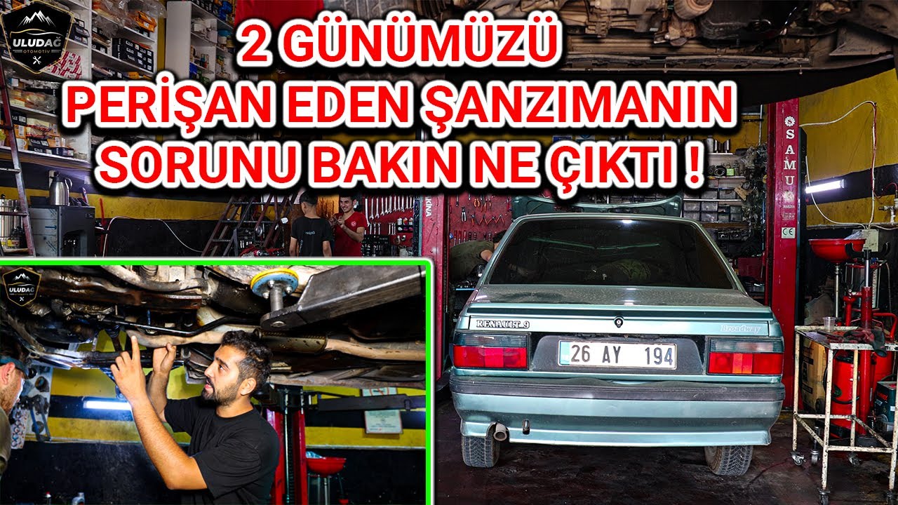 TOPLADIĞIMIZ ARABA DA  TESLİMDE TEKRAR SORUN ÇIKTI! (Renault Broadway 1.4 Motor Şanzıman Revizyon)