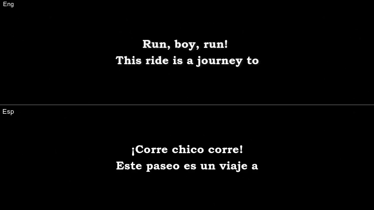 Run Boy Run - Woodkid Lyrics Español English