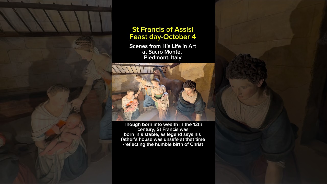 St Francis of Assisi’s life in Art at Sacro Monte 
