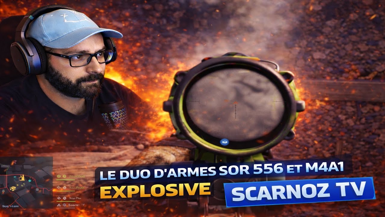 LE DUO D'ARMES SOR 556 ET M4A1👍 🔥