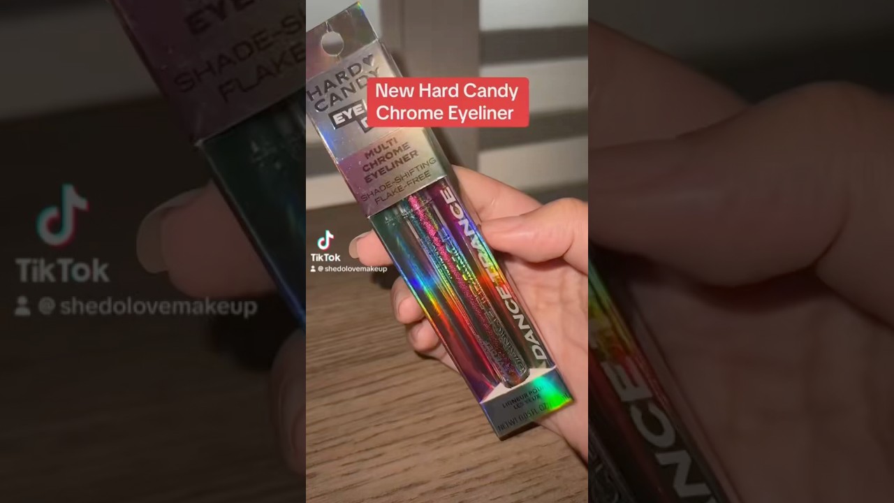 New Hard Candy Chrome eyeliner ✨ #makeup #eyeliner #eyes