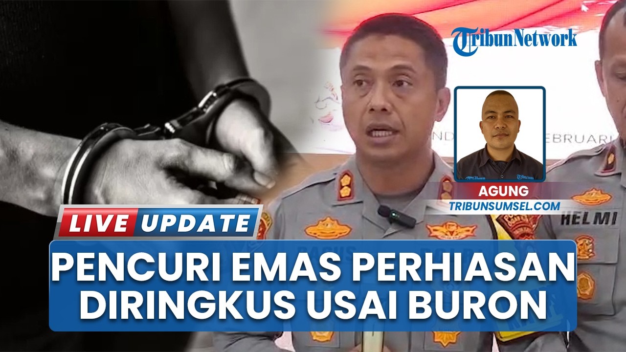 Sempat Buron, Komplotan Pencuri Emas Perhiasan di Ogan Ilir Dibekuk Polisi