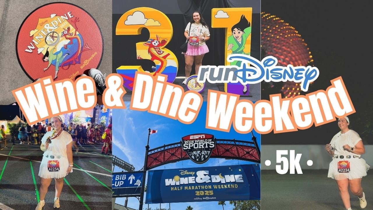 RunDisney Wine & Dine Weekend 2025 5K!!!
