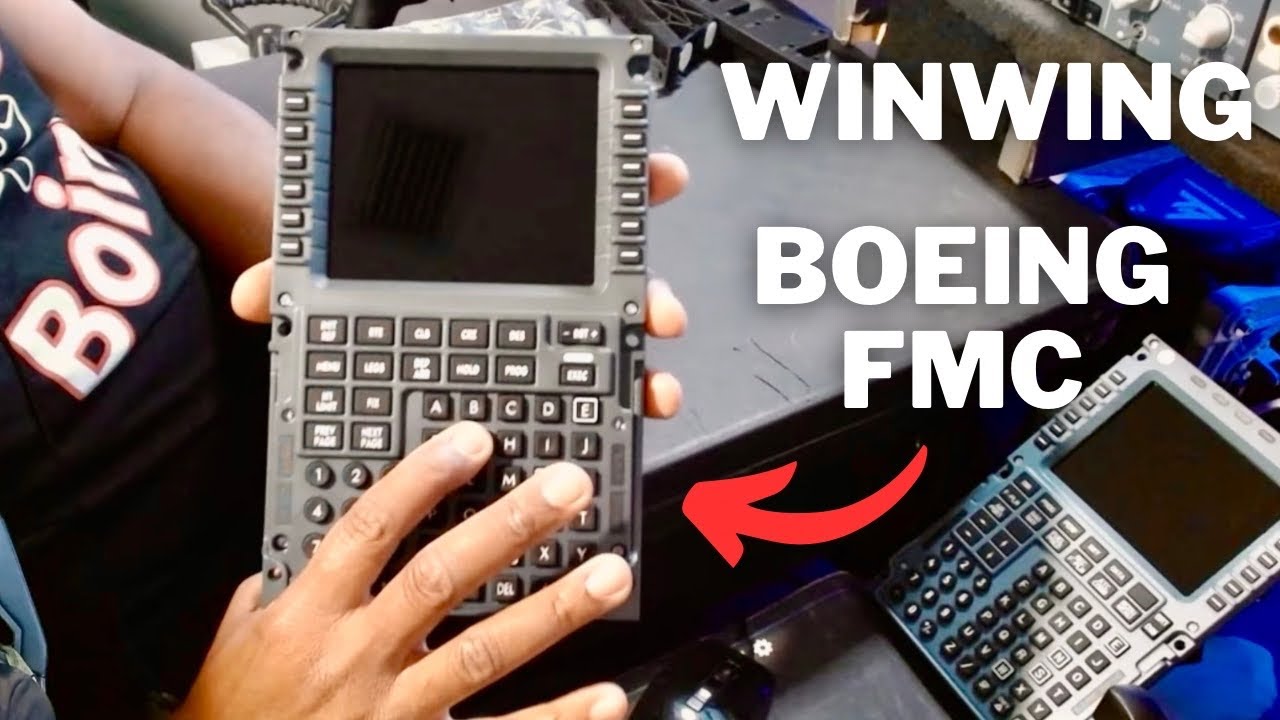 Распаковка, вопросы и ответы, настройка WinWing BOEING FMC