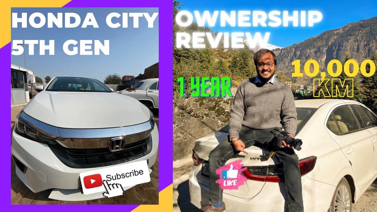 Honda CITY 5th GEN Honest Ownership Review | Most Value For Money Variant | 1 year/10,000 KM