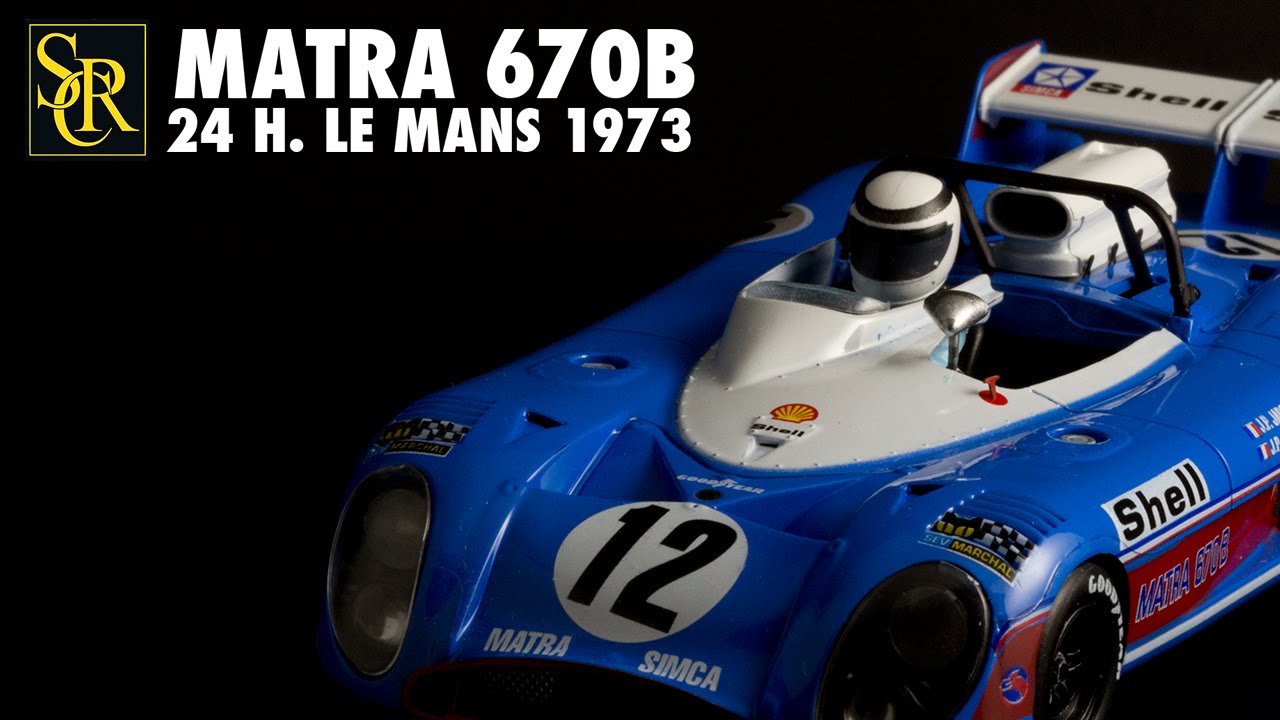 Matra 670B 24 H. Le Mans 1973 by Slot Racing Company (Ref. 011 04)