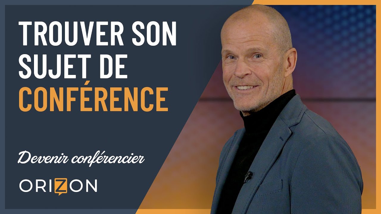 Comment trouver son sujet de conférence? - Devenir Conférencier avec Steven Finn