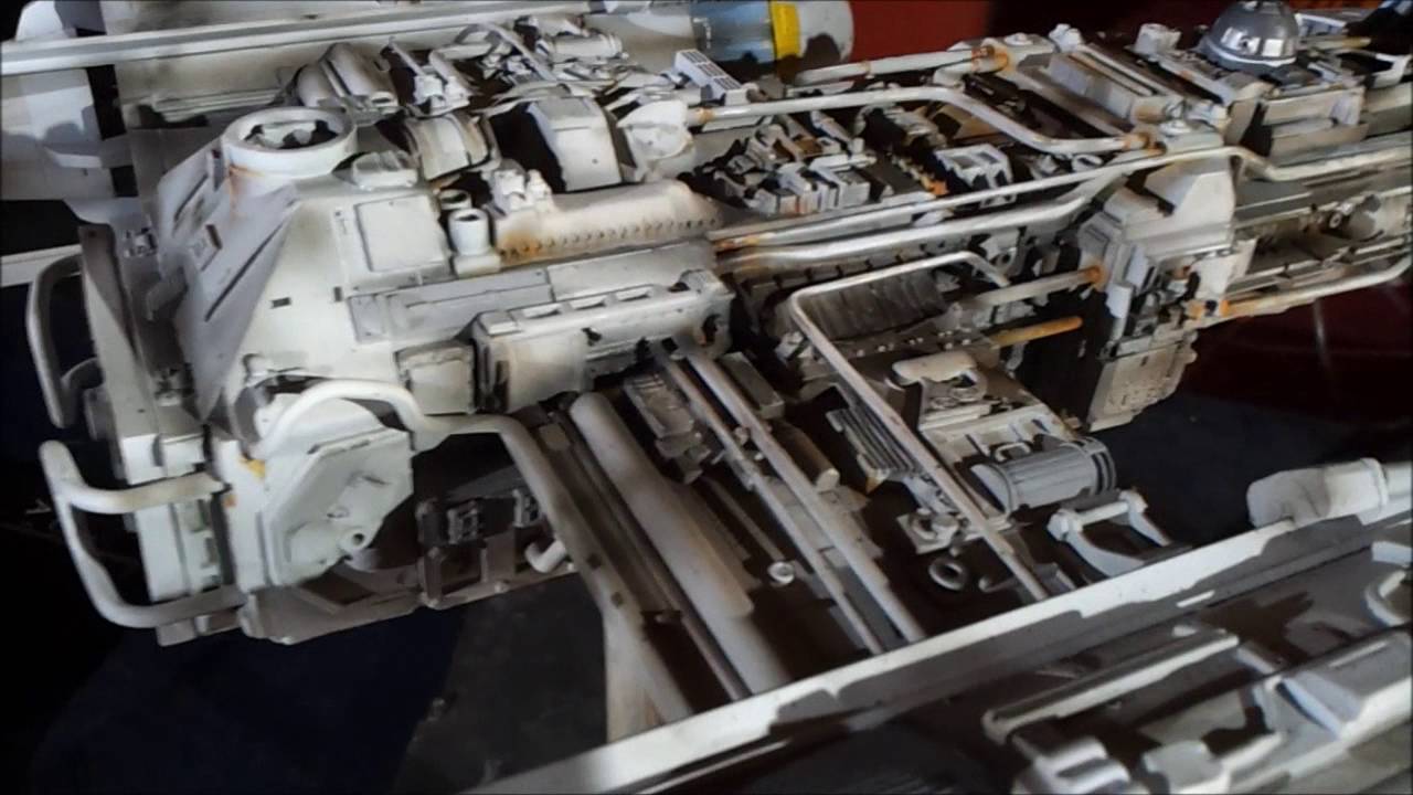 ANDY PRESTON'S  MASTER REPLICAS Y WING REPAINT AS GOLD LEADER