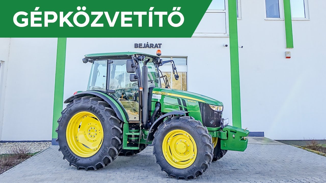 John Deere 5090M traktor | GÉPKÖZVETÍTŐ | 02