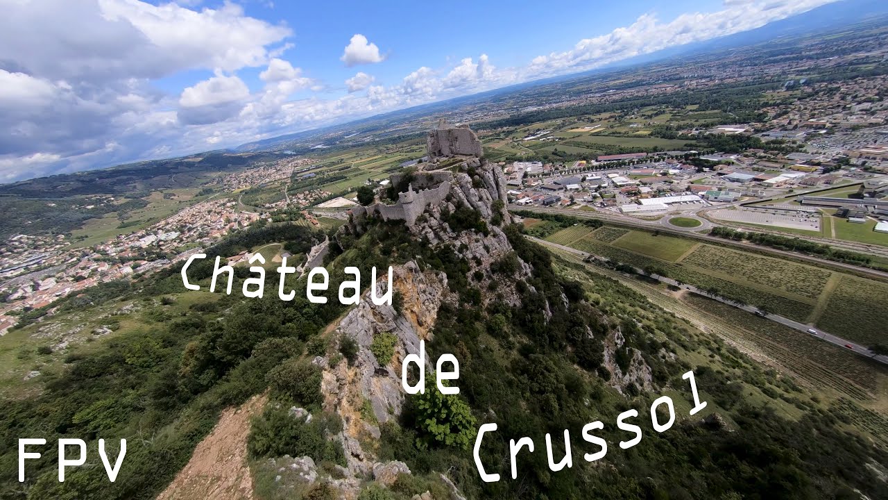 Château de Crussol Drone FPV 4k