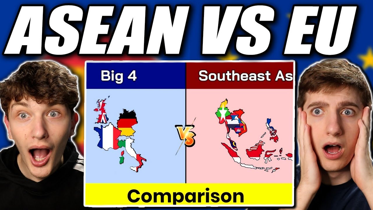Americans React to ASEAN vs Big 4 European Countries!