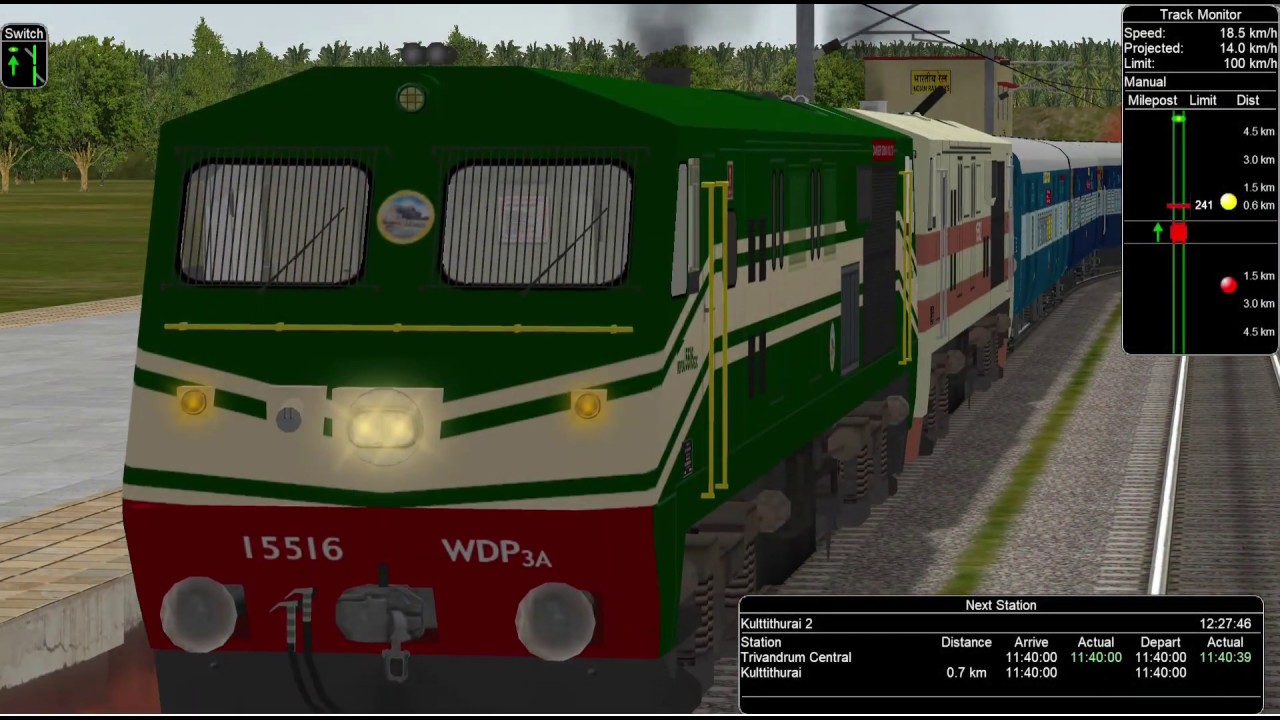 Single Electric line crossing | MSTS activity #StayHome game play