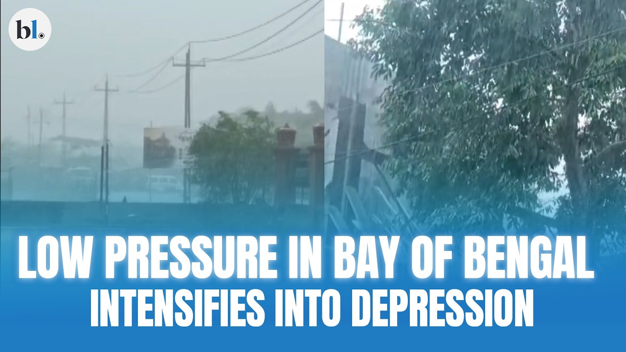 Low pressure in Bay of Bengal intensifies into depression