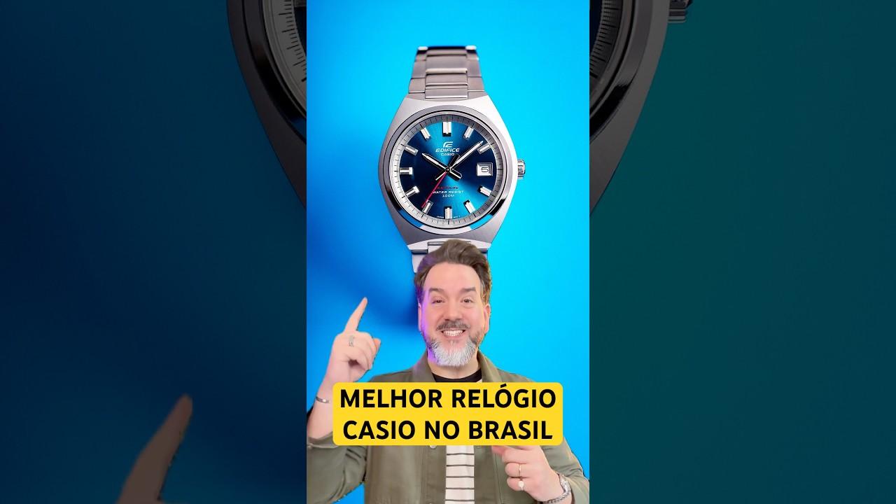 O MELHOR Rel&oacute;gio Casio em Lan&ccedil;ado no Brasil #modamasculina #relojoaria