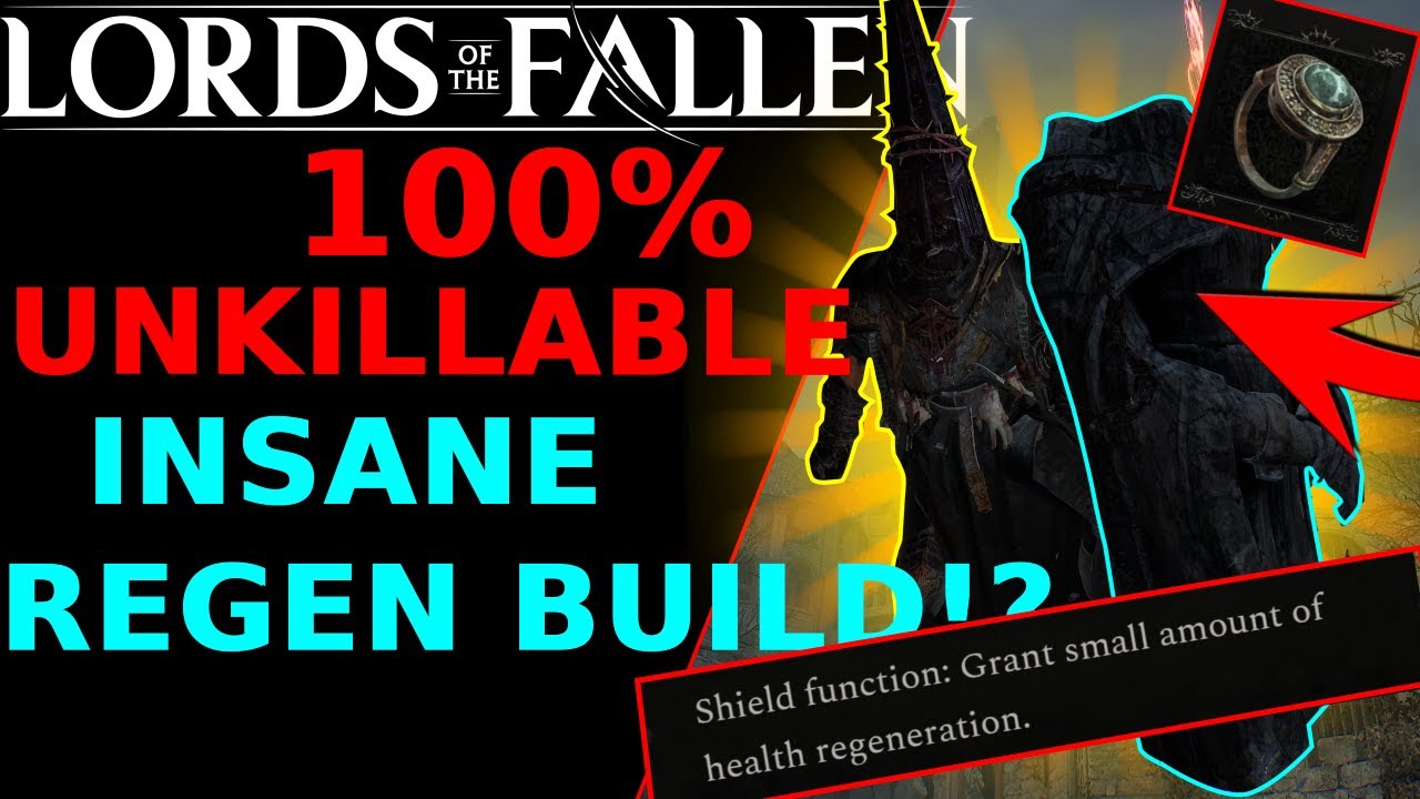 Become FULLY UNKILLABLE With This Tanky HP Regen Build!? - Lords of The Fallen