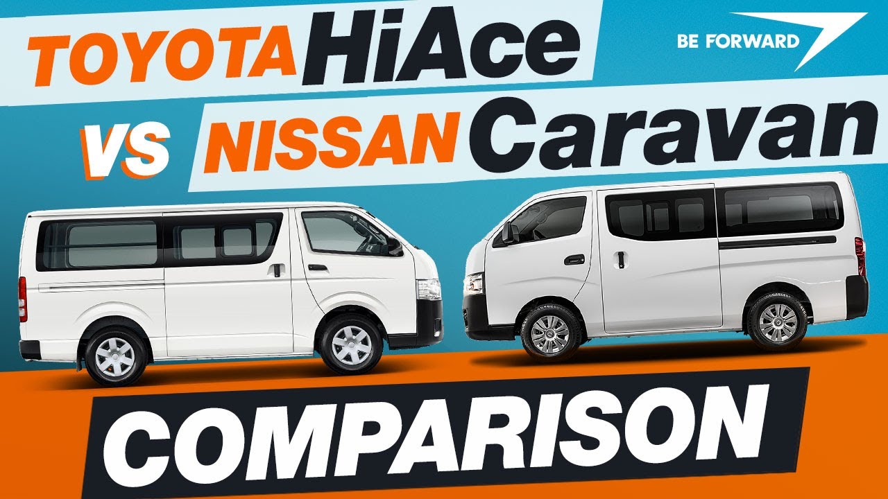 СРАВНЕНИЕ Toyota Hiace против Nissan NV350 Caravan | Подробный обзор