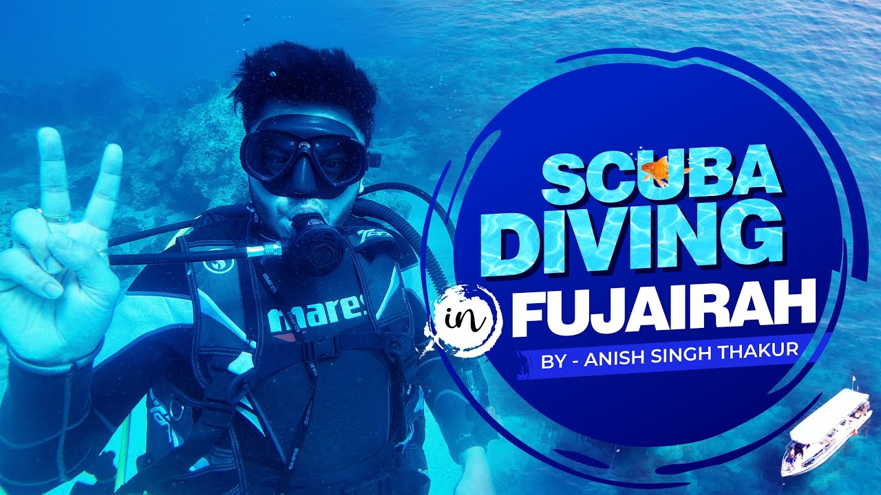 Scuba Diving in Fujairah || Adventure Vlog || Anish Singh Thakur