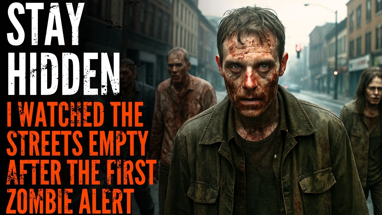 STAY HIDDEN: I Watched the Streets Empty After the First Zombie Alert &ndash; Creepypasta