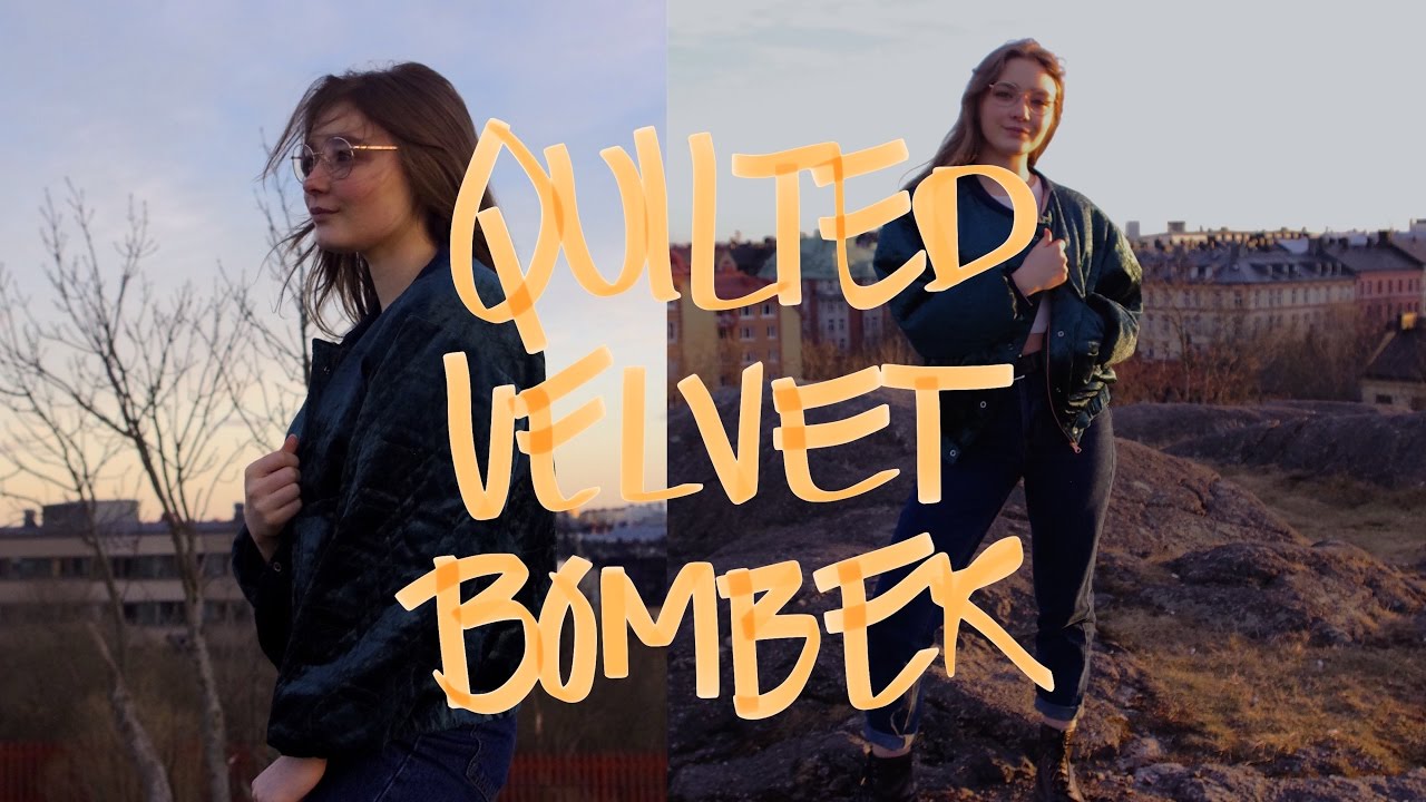 DIY - QUILTED BOMBER