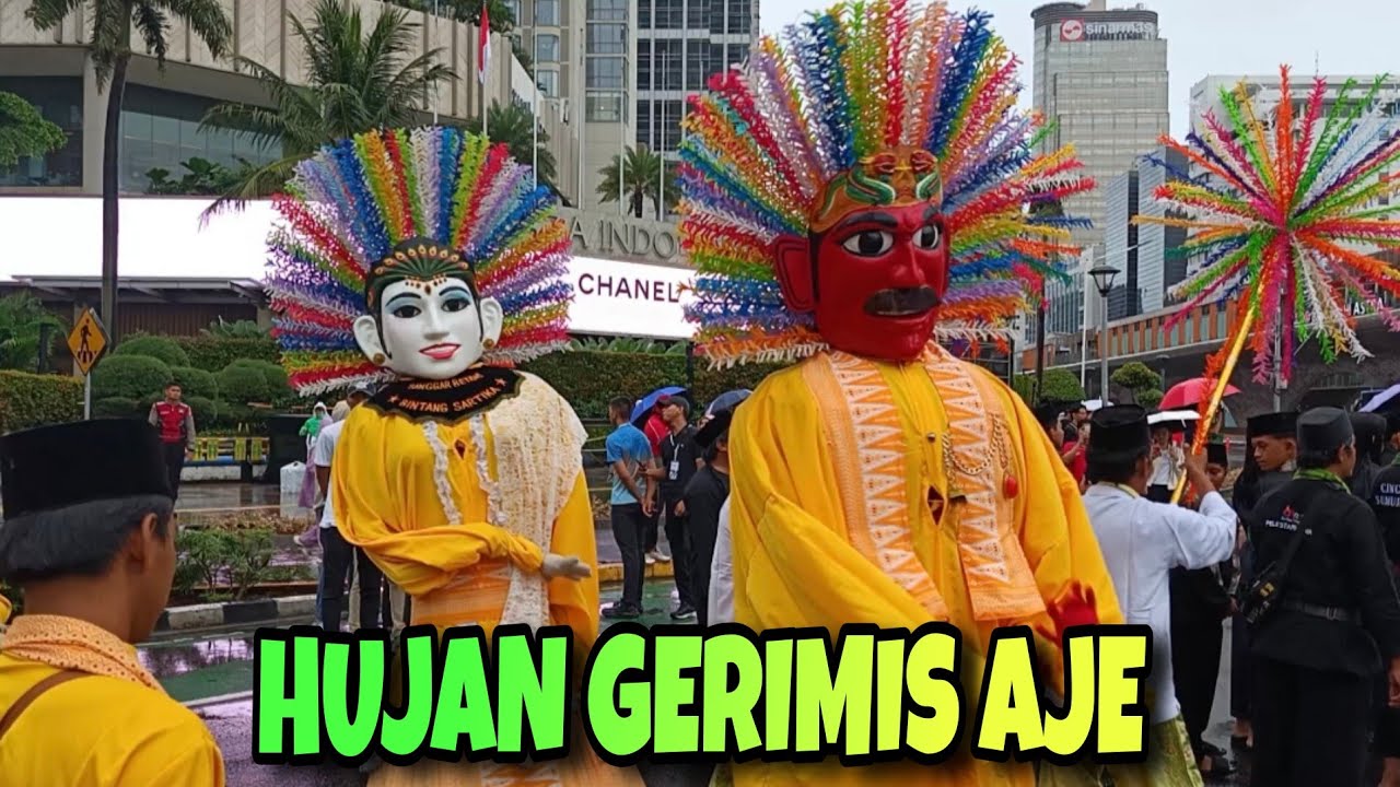 LAGU HUJAN GERIMIS VERSI ONDEL ONDEL BETAWI 🎶 ONDEL ONDEL BETAWI