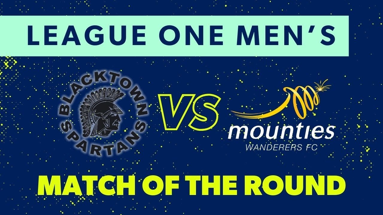 Football NSW League One Men's Round 13: Blacktown Spartans v Mounties Wanderers