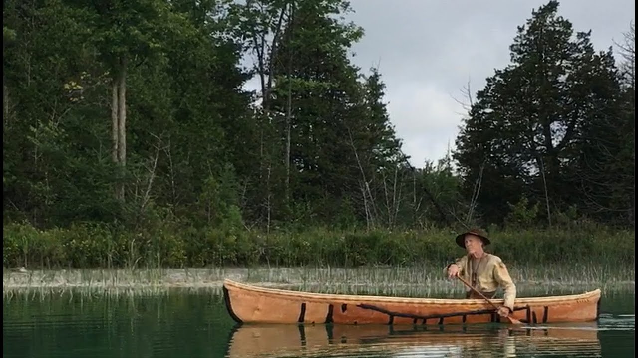 History and Overview of Birch Bark Canoe Building | Native Skills | Self Reliance | Bush Craft