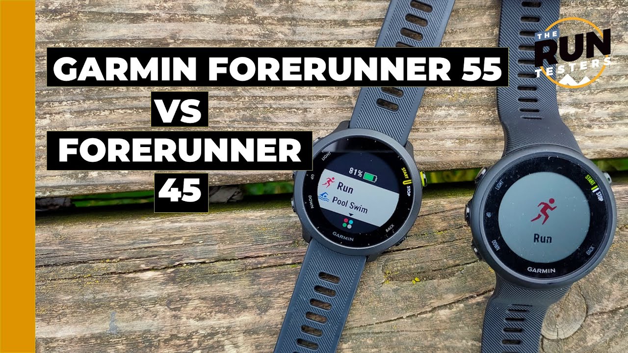 Garmin Forerunner 55 vs Forerunner 45: Which affordable Garmin running watch should you buy?