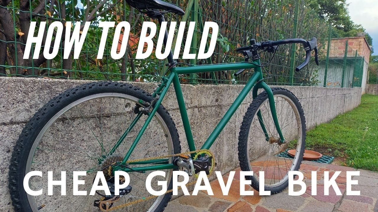 HOW TO BUILD A CHEAP GRAVEL BIKE 🔧 - My 137€ restore, from the shed to the street.