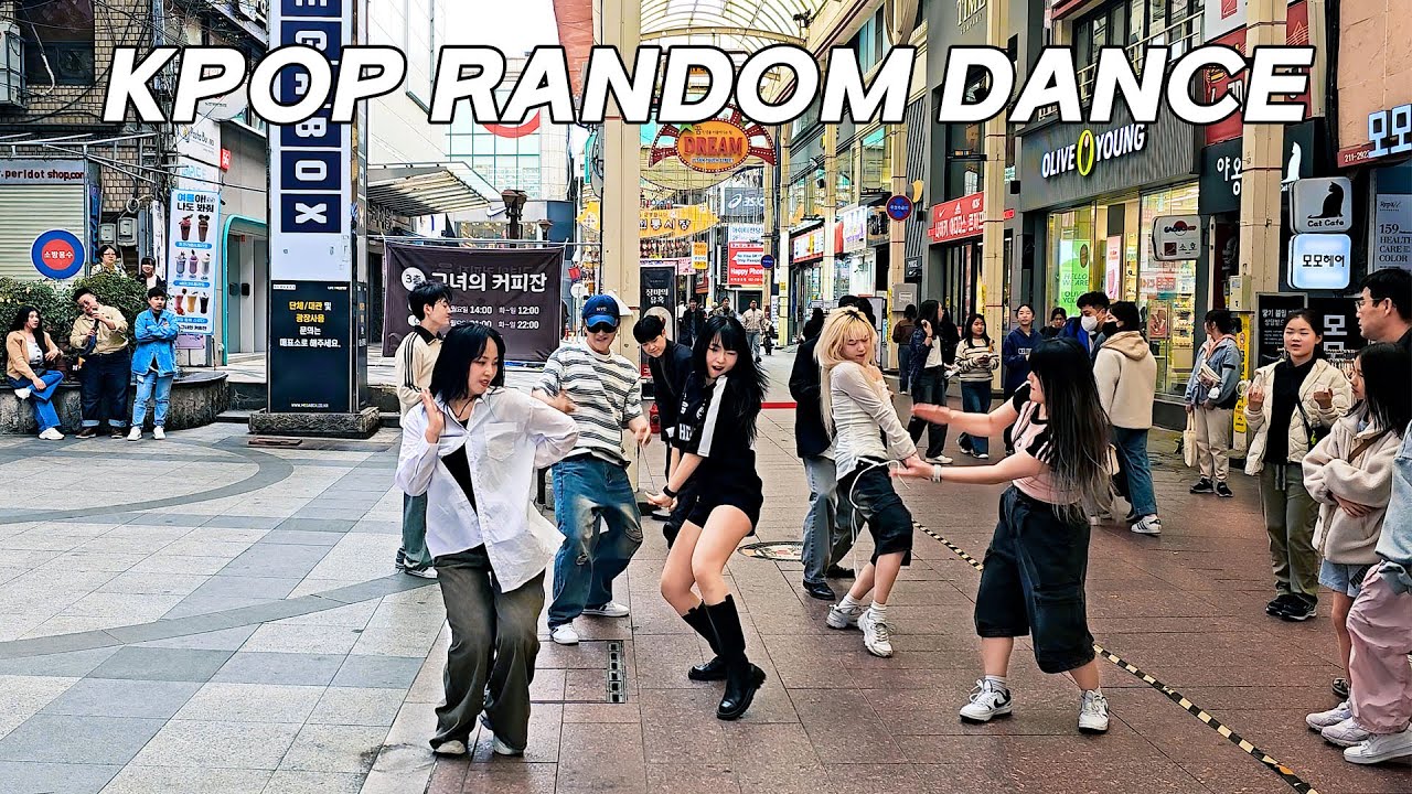 울산 길거리에서 케이팝 랜덤플레이댄스❤️&zwj;🔥 KPOP RANDOM PLAY DANCE in Ulsan, KOREA | 엔제이 ENJ