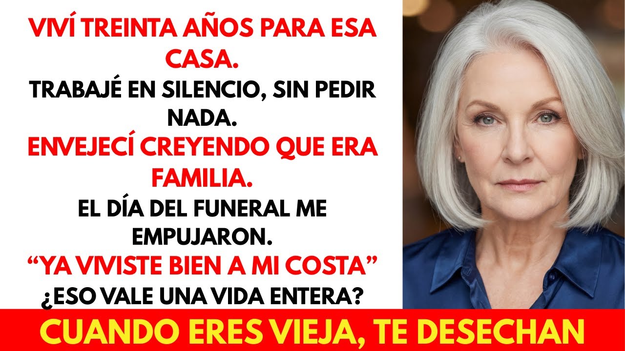 Me usaron toda la vida y me echaron cuando envejecí