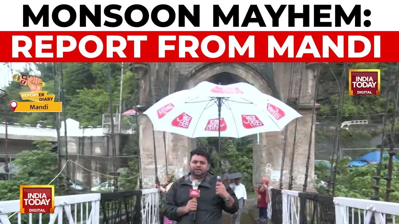 Red Alert In Mandi: Monsoon Havoc In Himachal As Rivers Swell And Landslides Strike | Reporter Diary
