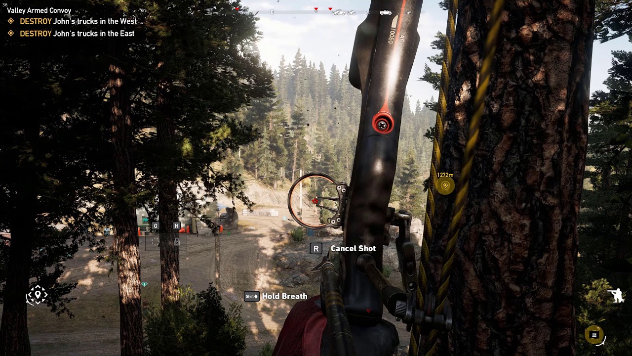 Far Cry 5 - BOW MASTER primitive bow!!!!!!