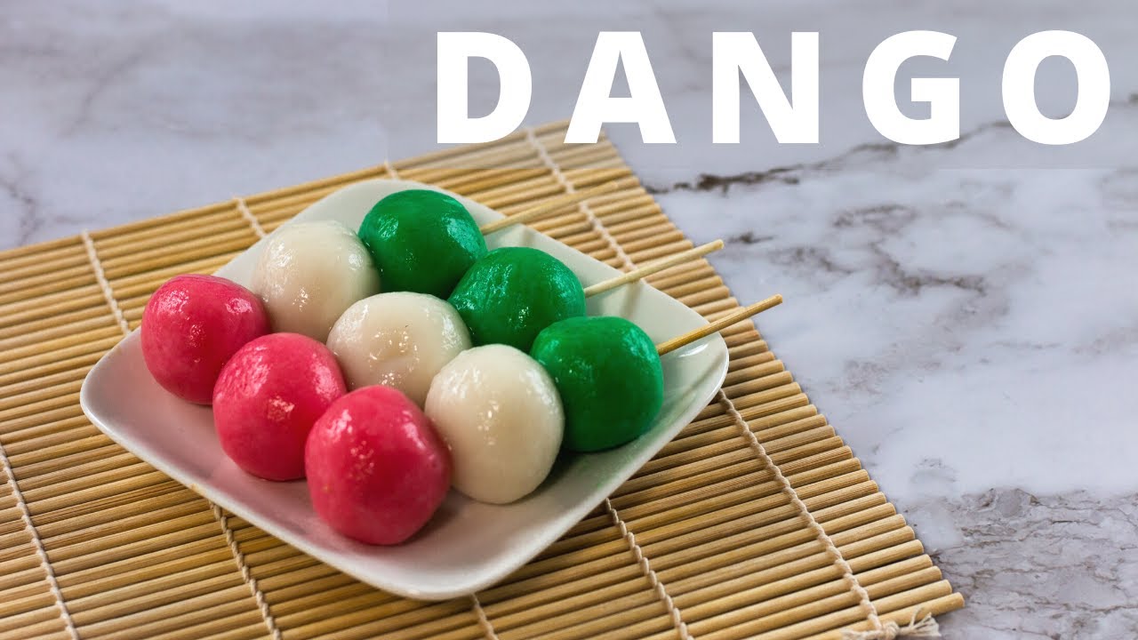Recette HANAMI DANGO - dessert japonais