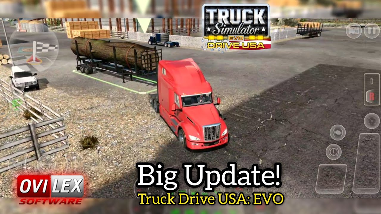 Truck Simulator Drive USA: EVO Update! - New Trailers, New Map, Hands Animation, More Jobs & More
