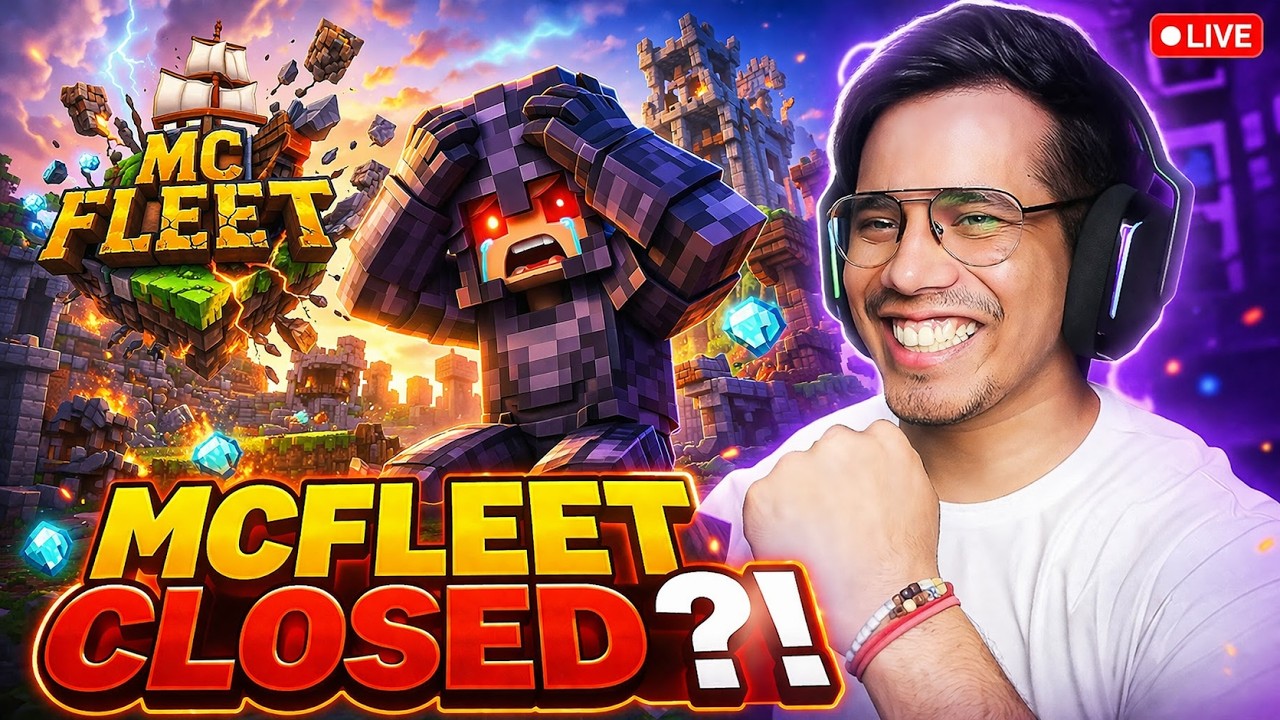 MC FLEET IS CLOSED 💔 | GamerFleet&rsquo;s SMP END&hellip; What Really Happened?