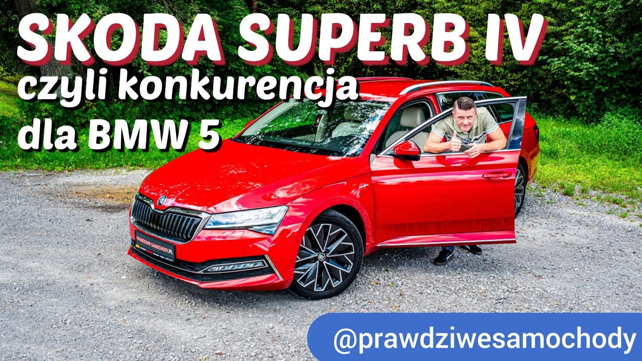 Skoda Superb iV L&K &ndash; czy da się zjeść i mieć ciastko❓Konkurencja dla BMW❓@prawdziwesamochody
